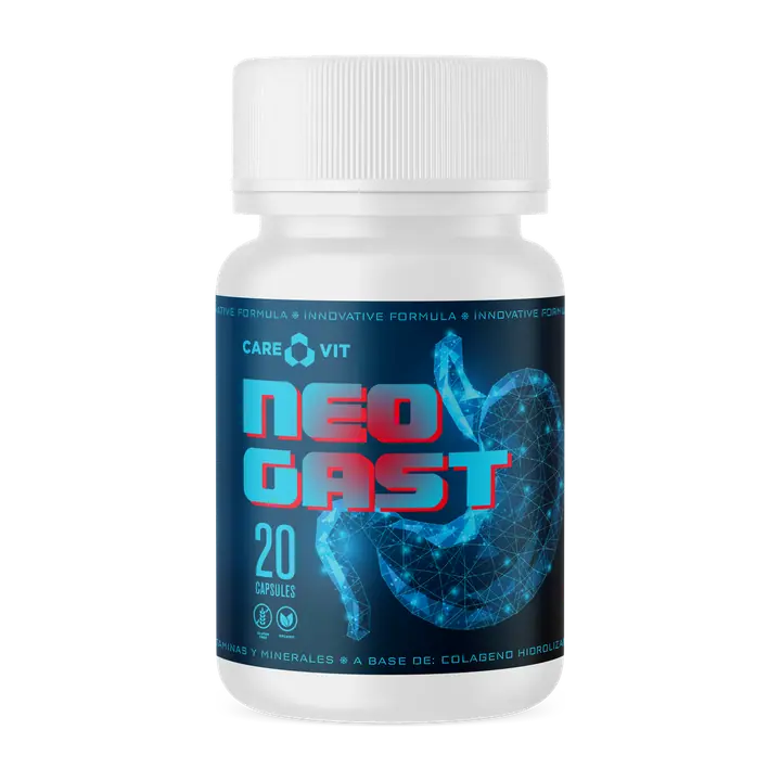 Envase de NeoGast, 20 cápsulas