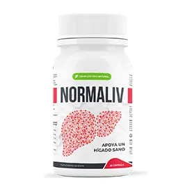 Envase de Normaliv, 30 cápsulas